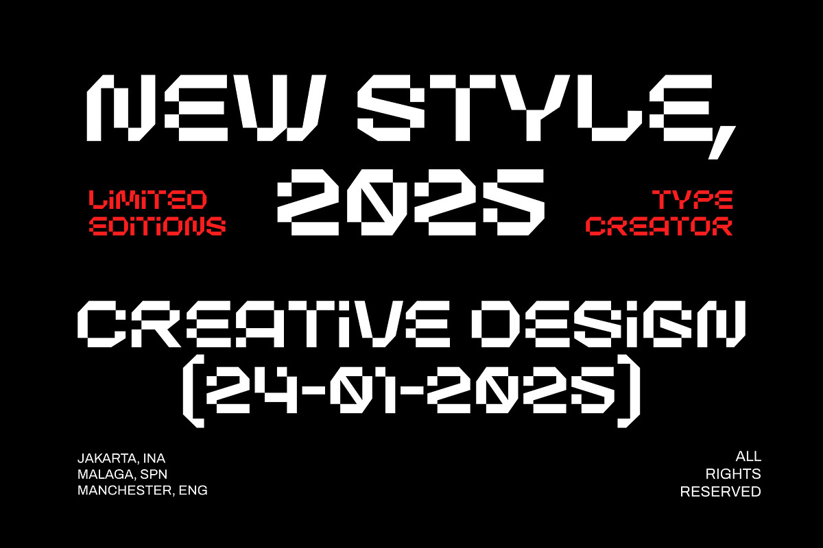 Chrome Engine - Futuristic Font, a Sans Serif Font by Variatype (Photo 4 of 6)