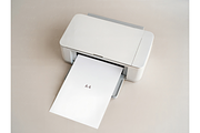 Minimalist Printer Top View Mockup, a Product Mockup by TatiMockup (Thumbnail 2 of 4)