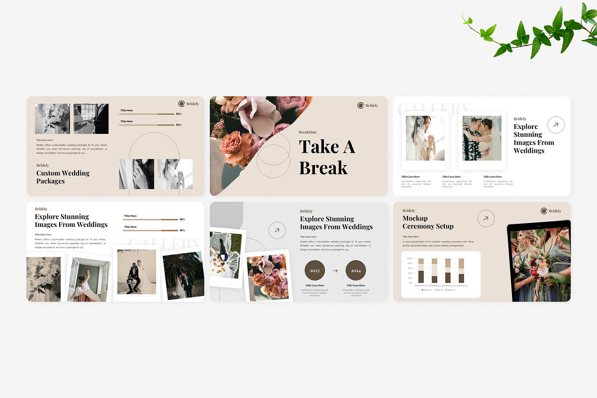Elegant Wedding Planner Presentation, a Presentation Template by Eklip Studio (Photo 4 of 6)