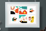150+ Abstract graphic illustrations, a Decorative Illustration by Virinaflora (Thumbnail 15 of 15)