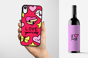 Self Love Icons Clipart Set, a Solid Icon by Lemonade Pixel (Thumbnail 5 of 7)