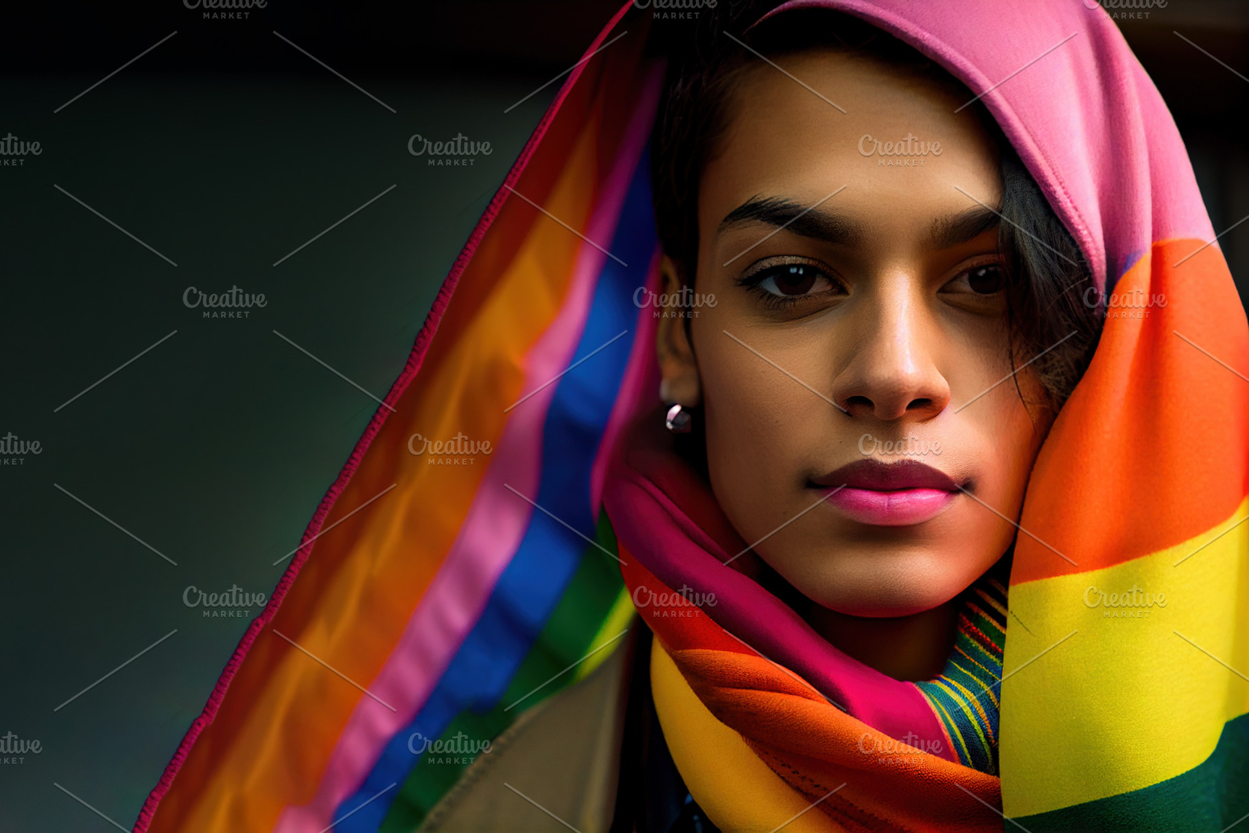 Young transgender man. Generative Ai, a Person Photo by Ales Munt