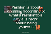 Urbanix Serif Font, a Serif Font by merakistd (Thumbnail 14 of 14)