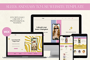 Wix Website Template Small Business, a Wix Template by Branding Babe Co. (Thumbnail 2 of 10)