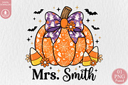 Teacher Halloween Pumpkin Sublimatio, a Seasonal Illustration by Rose Art (Thumbnail 1 of 5)