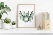 Mint Green Halloween Clipart, an Illustration by Canvas Craft (Thumbnail 6 of 8)