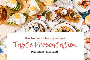 Food Webinar, Course, Presentation