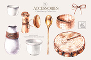 Cloudberry. Watercolor collection, a Food Illustration by SashaKondr (Thumbnail 13 of 13)