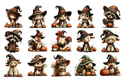 Halloween Farm PNG Clipart, a Seasonal Illustration by Nicolle's Colorful Art (Thumbnail 5 of 5)