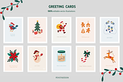 Christmas & New Year collection, a Seasonal Illustration by Peviotadesign (Thumbnail 4 of 13)