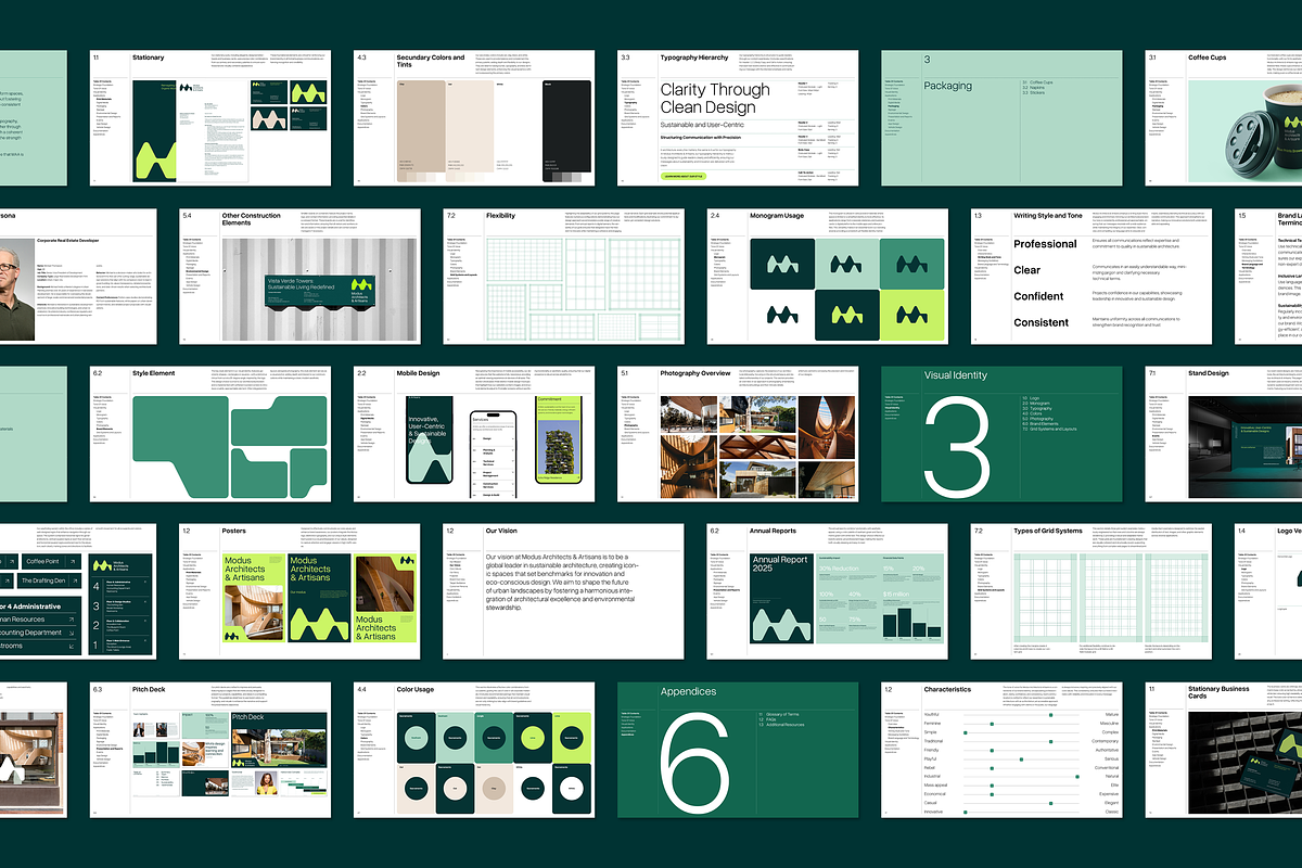 Massive | Brand Guidelines Template, a Presentation Template by Typefool's Shop (Photo 3 of 11)