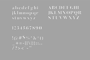 Cloak - Minimal Fashion Font