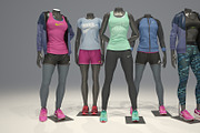 Female mannequin pack 1, a Characters & Person 3D Model by mrGarret (Thumbnail 1 of 22)