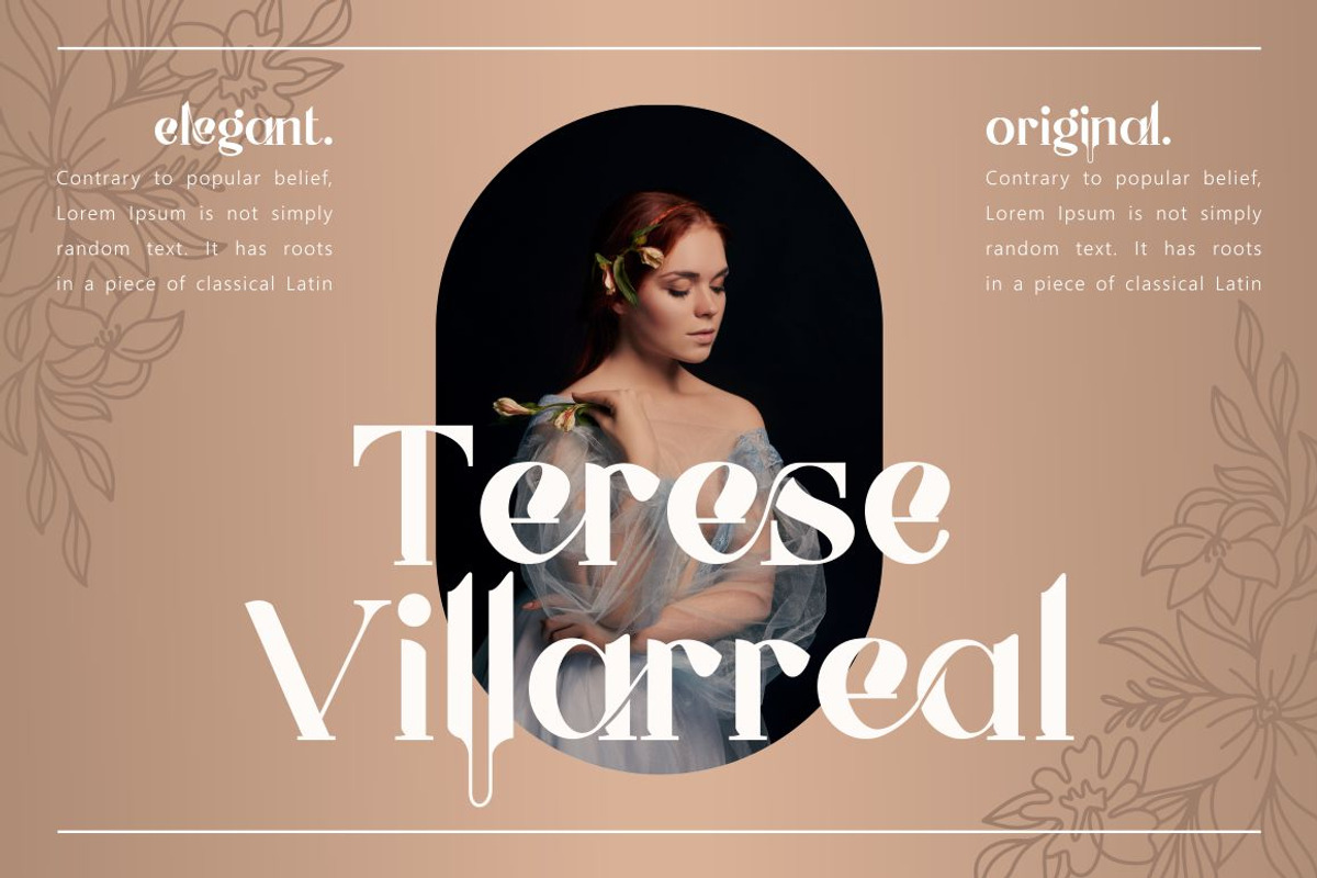 Chiralla - Elegant Serif Font, a Serif Font by PutraCetol Studio (Photo 8 of 13)