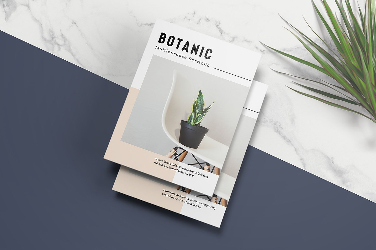 Botanical Brochure / Portfolio, a Brochure Template by Template Shop (Photo 2 of 9)