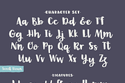 Butterbell & Toast Textured Font Duo, a Script Font by Rachel White Art (Thumbnail 2 of 15)