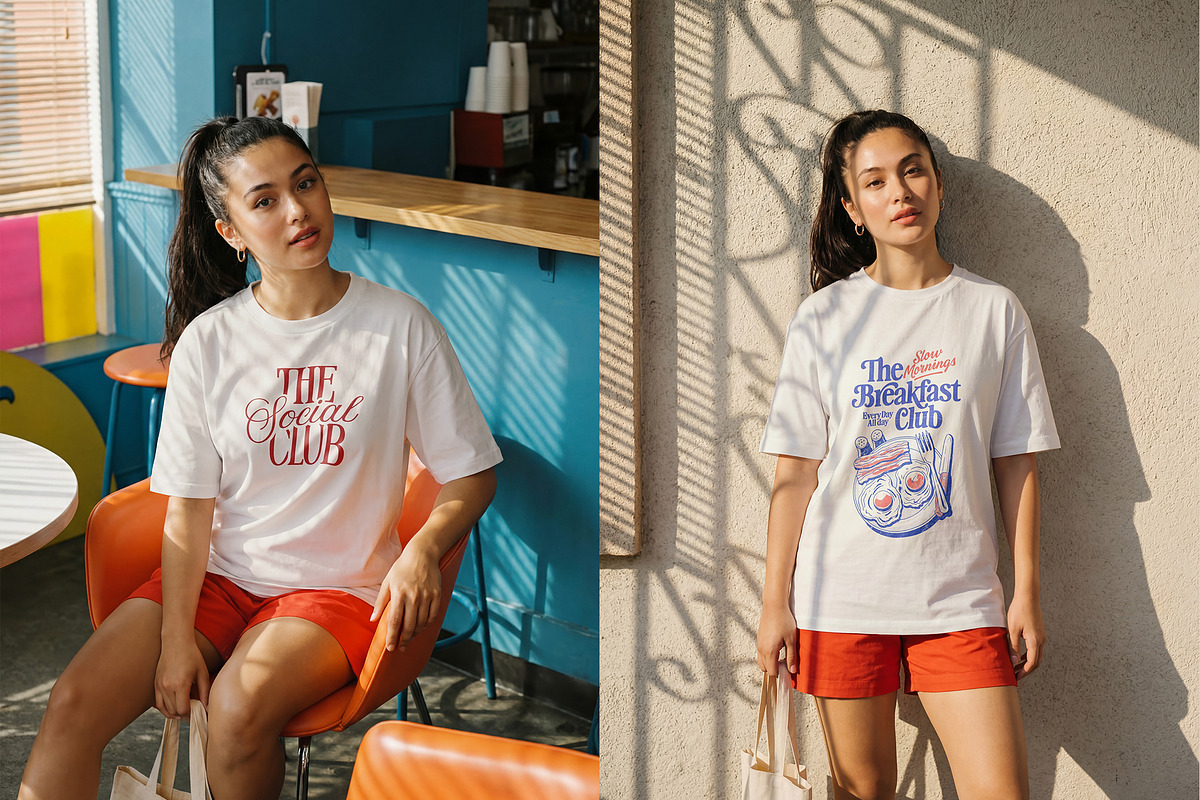 Havana T-Shirt Mockups, an Apparel Mockup by Dikarte.Store (Photo 6 of 9)