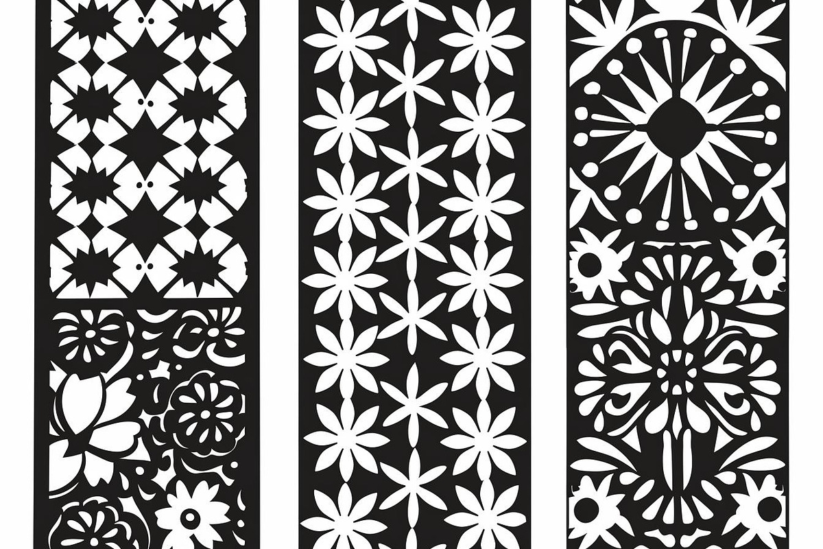 floral laser cut bundle, flower, a Graphic by Creativeshirt (Photo 7 of 8)