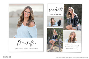 Graduation Card Template 2021 Senior