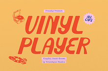 Vinyl Player | Playful Hand Drawn
