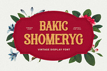Bakic Shomeryg - Victorian Serif