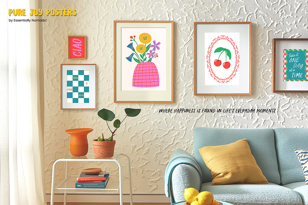 Dolce Vita - Positive Poster Summer, a Background Graphic by Essentially Nomadic (Photo 3 of 15)