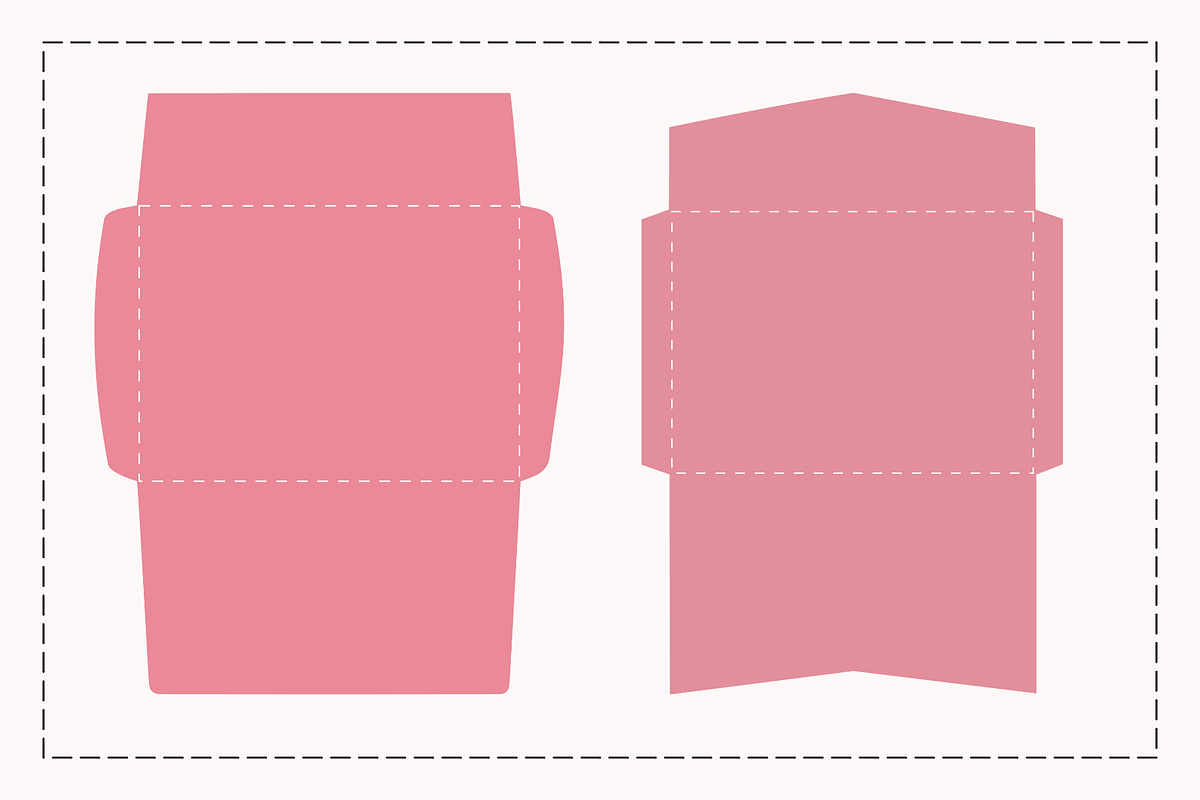 A7 Envelopes SVG cut files, an Invitation Template by Jaq Illustrations, image size:1200x800