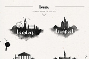 85 - Watercolor City Skylines, a Branding & Logo Template by Kursat Unsal (Thumbnail 3 of 4)