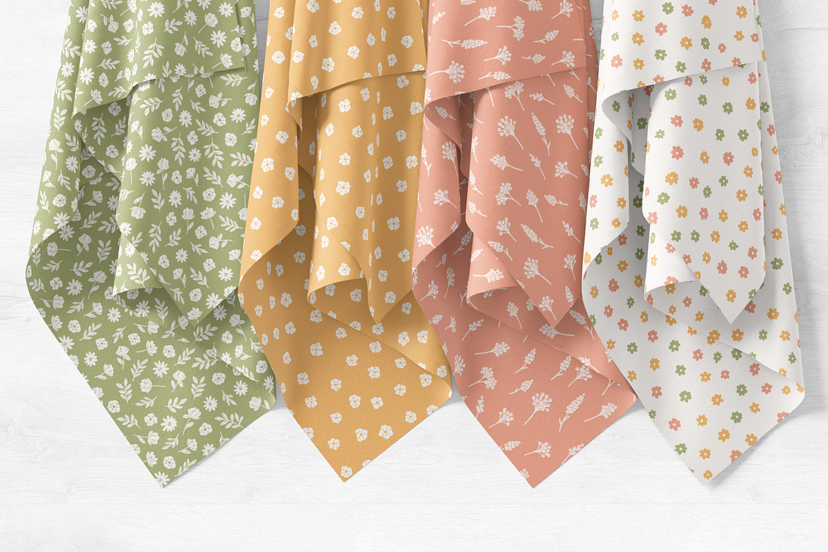 Meadow Flower Repeat Patterns, a Pattern Graphic by Emma Webb Studio (Photo 9 of 10)