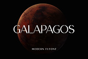 Galapagos Modern Font, a Sans Serif Font by UICreative (Thumbnail 1 of 5)