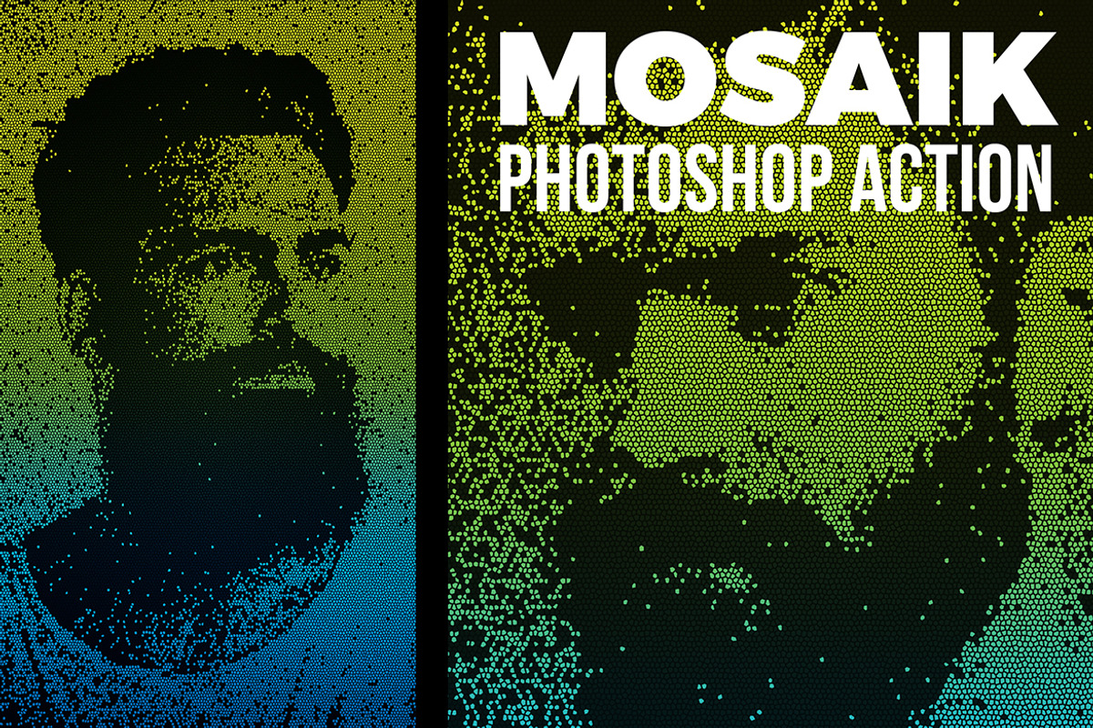 Mosaik | Pixels Photoshop Action, an Action Add-On by ContestDesign (Photo 5 of 5)