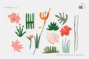 TROPICAL FOREST JUNGLE LEAVES, an Illustration by All This Concept (Thumbnail 6 of 10)