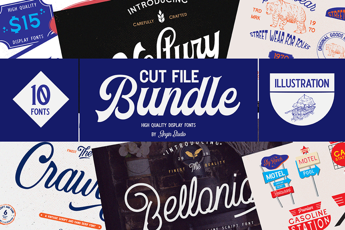 Angin Studio Cut file bundle Vol.1