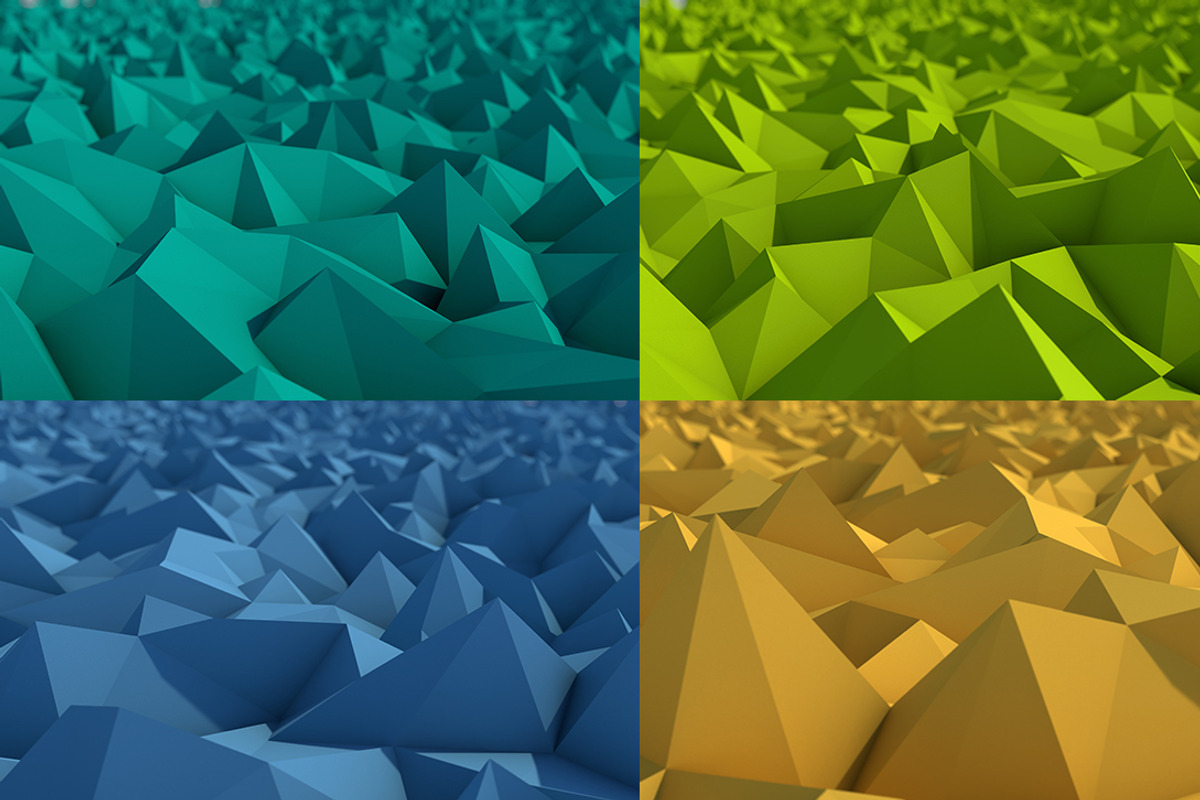 26 Abstract Low Poly Backgrounds preview 5