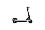 Electric Scooter Silhouette Set, a Graphic by musafir_fashion (Thumbnail 3 of 12)