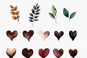 Coffee Lover Watercolor Clipart PNG