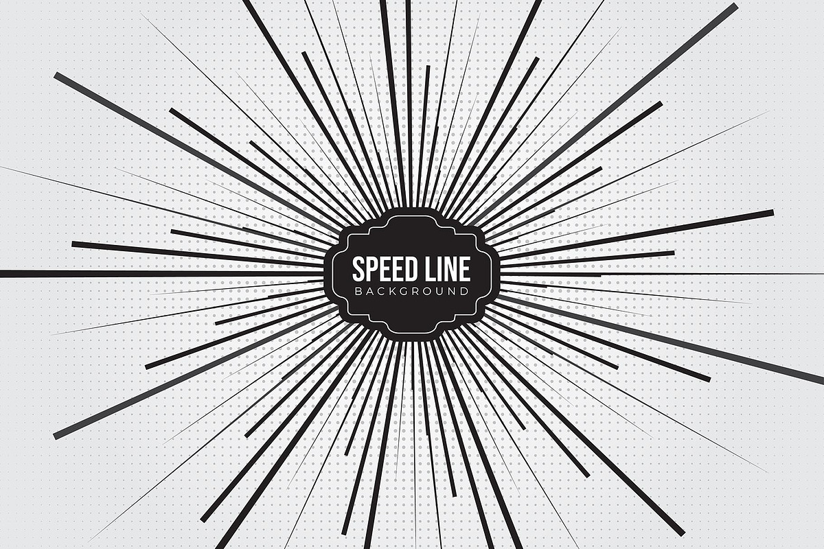 100 Comic Speed Line Vector Design, a Background Graphic by MRI STUDIO (Photo 6 of 28)