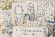 Vintage Chinoiserie clipart, a Decorative Illustration by HeavensStar (Thumbnail 2 of 10)