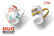 Mug Mockup, a Cups & Container Mockup by GraphicsPixel (Thumbnail 1 of 5)