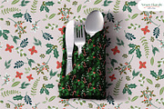 Xmas Florals - Seamless Patterns, a Pattern Graphic by InaCorart (Thumbnail 4 of 9)