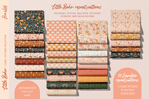 Little Boho Floral Patterns