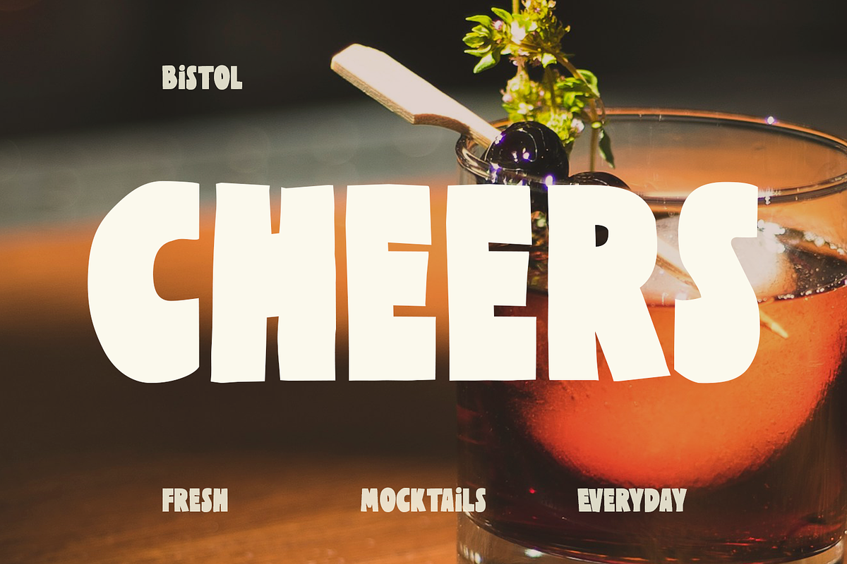 Crumble Cheesecake Bold Playful Font, a Handwritten Font by Viswell (Photo 2 of 11)