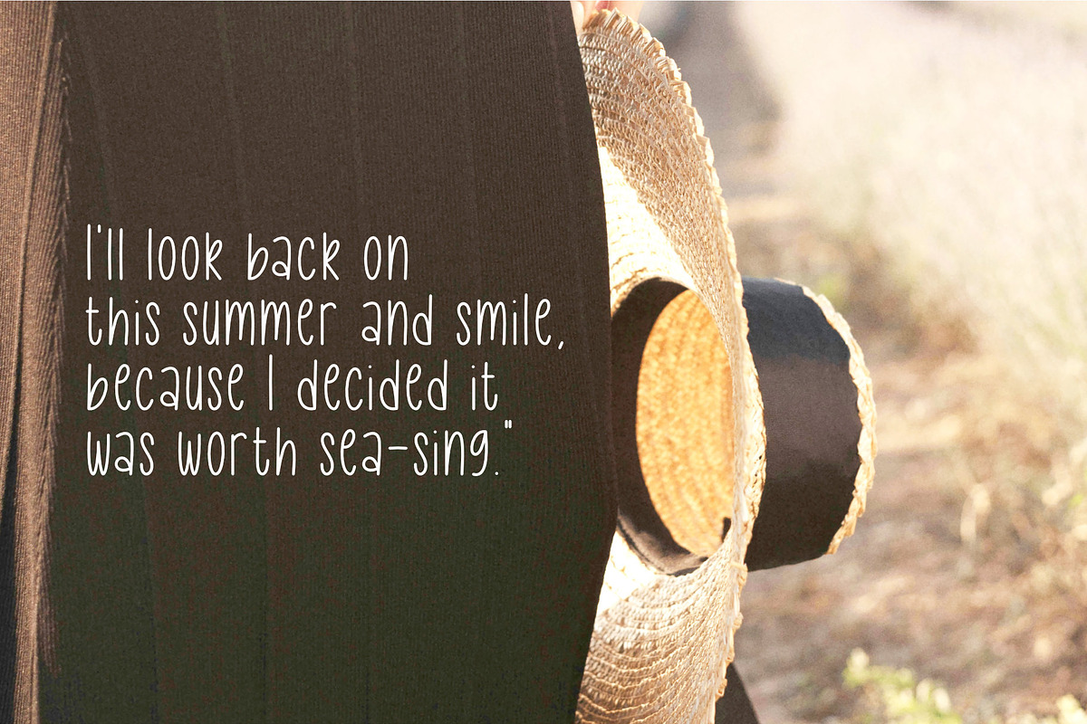 Summer Vacation - Summertime Font, a Handwritten Font by Jimtype Studio (Photo 3 of 5)