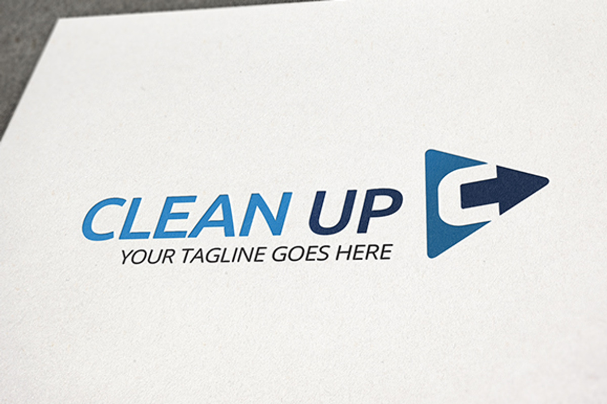 Clean Up - C Letter Logo, a Branding & Logo Template by EngoCreative.com (Photo 2 of 4)