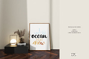 Interior mockup template for wall po, a Print Template by DSTUDIO888 (Thumbnail 3 of 4)