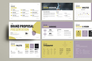 Brand Proposal Presentation Template, a Presentation Template by MightyDesign (Thumbnail 1 of 9)