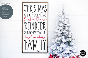 PINEWOOD Farmhouse Christmas Font