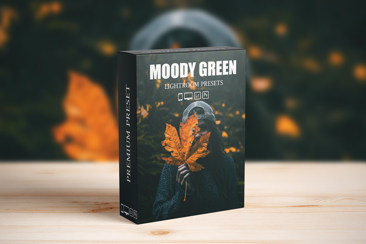 Moody Dark Green Lightroom Presets, a Preset Add-On by AAA Presets (Photo 2 of 19)
