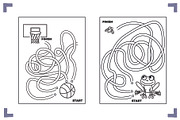 12 MAZES (activity pages), an Education Illustration by Bonfloret Studio (Thumbnail 2 of 7)