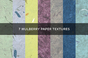 7 Mulberry Paper Textures